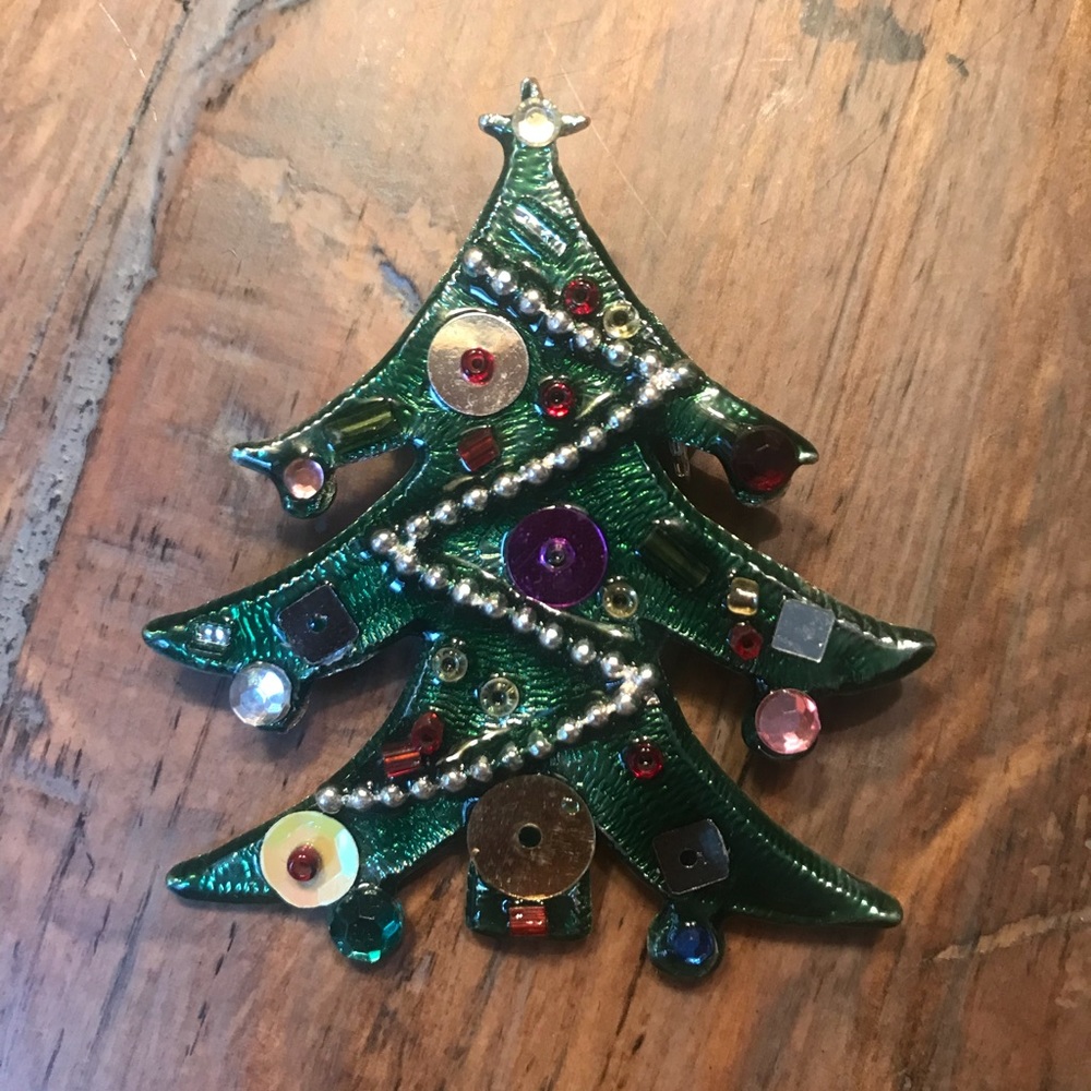Tis The Season! Costume Christmas Brooch